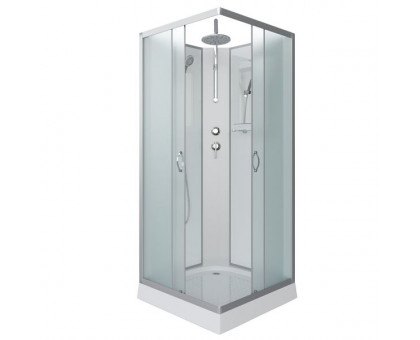 Душевая кабина Niagara NG-1101-14BKT 90х90 см, с матовыми стеклами
