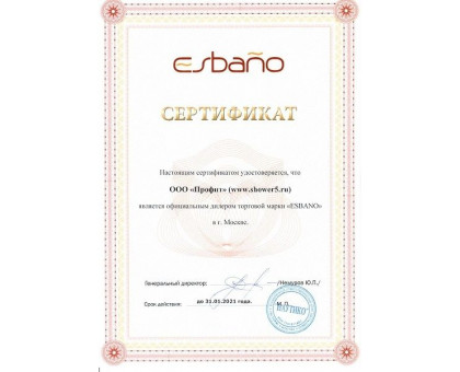 Душевая кабина Esbano ES-100CК