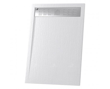 Душевой поддон RGW STM-W 80x110 см, прямоугольный, искусственный камень, белый