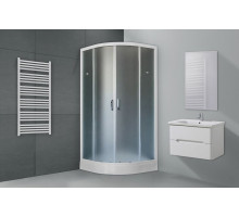 Душевой уголок Royal Bath RB 90HK-C 90х90 см, с матовыми стеклами