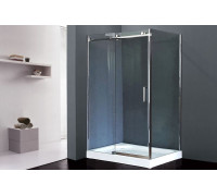 Душевое ограждение Royal Bath RB9012B-L 120х90 см, с прозрачными стеклами, левостороннее